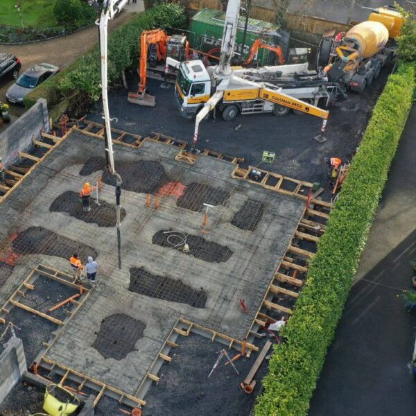 Foundation Pouring
